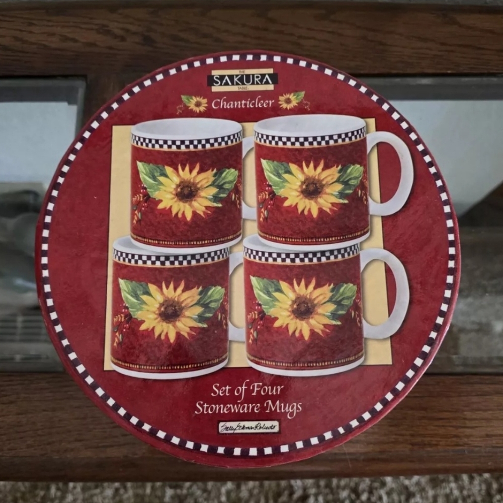 NEW- Sally Eckman Roberts Stoneware mugs